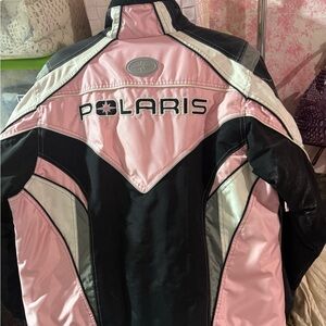 Pur Polaris Pink, Black & White Ski Jacket